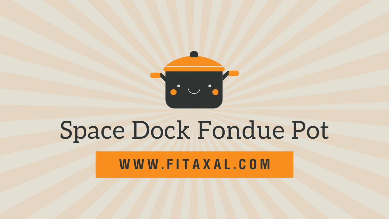 Space Dock Fondue Pot