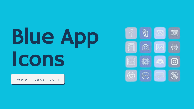 Blue App Icons