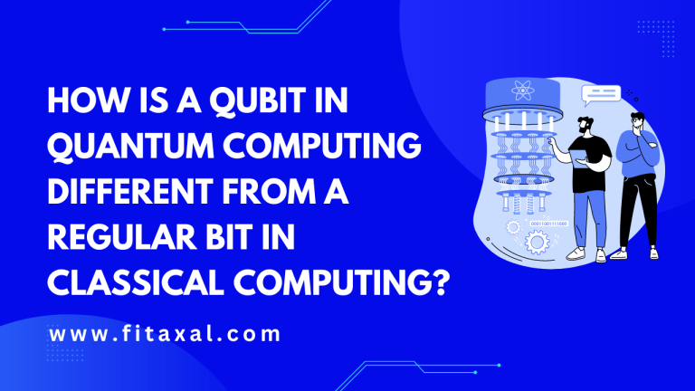 How is a Qubit in Quantum Computing Different from a Regular Bit in Classical Computing