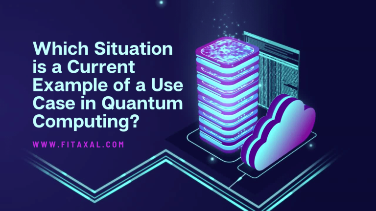 Which Situation is a Current Example of a Use Case in Quantum Computing