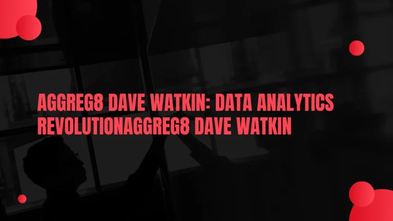 Aggreg8 Dave Watkin Data Analytics RevolutionAggreg8 Dave Watkin
